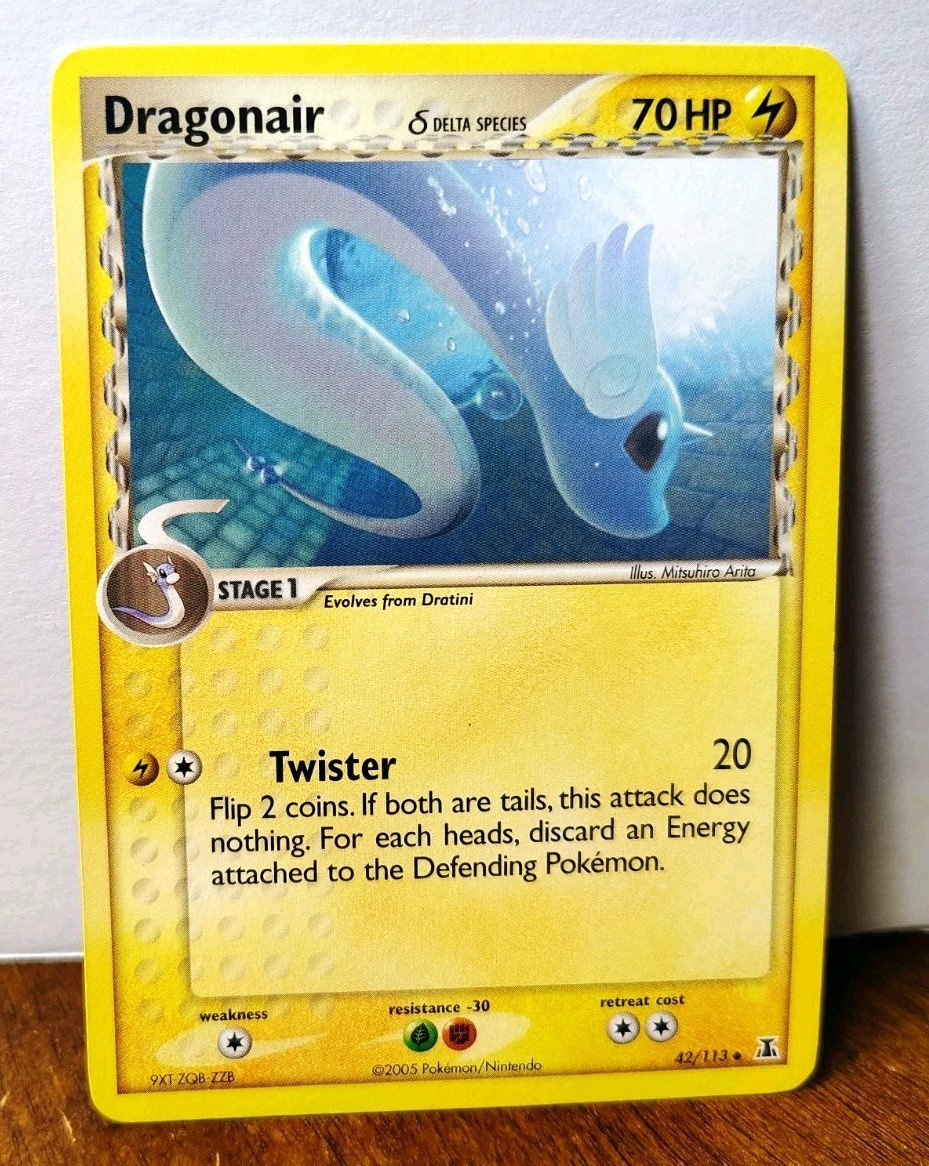 POKEMON DRAGONAIR 42/113 UNCOMMON EX DELTA SPECIES LP