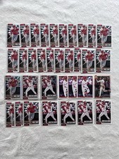 2026 Topps Series 1 Angels 34 Card Lot Mike Trout Christian Moore Base Parallels