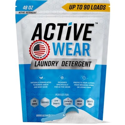 Active Wear Laundry Detergent & Soak - Formulated for Sweat and Workout Clothes