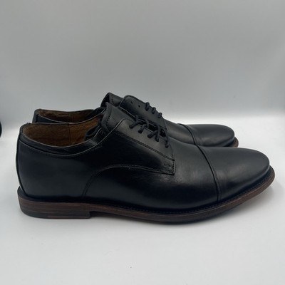 Seal Of The Sutro San Francisco Goodyear Welted Black Cap Toe Shoes Size 11.5 D
