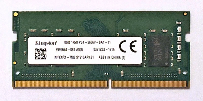 25+ Kingston DDR4 SDRAM 8 GB Capacity per Module Memory (RAM) for