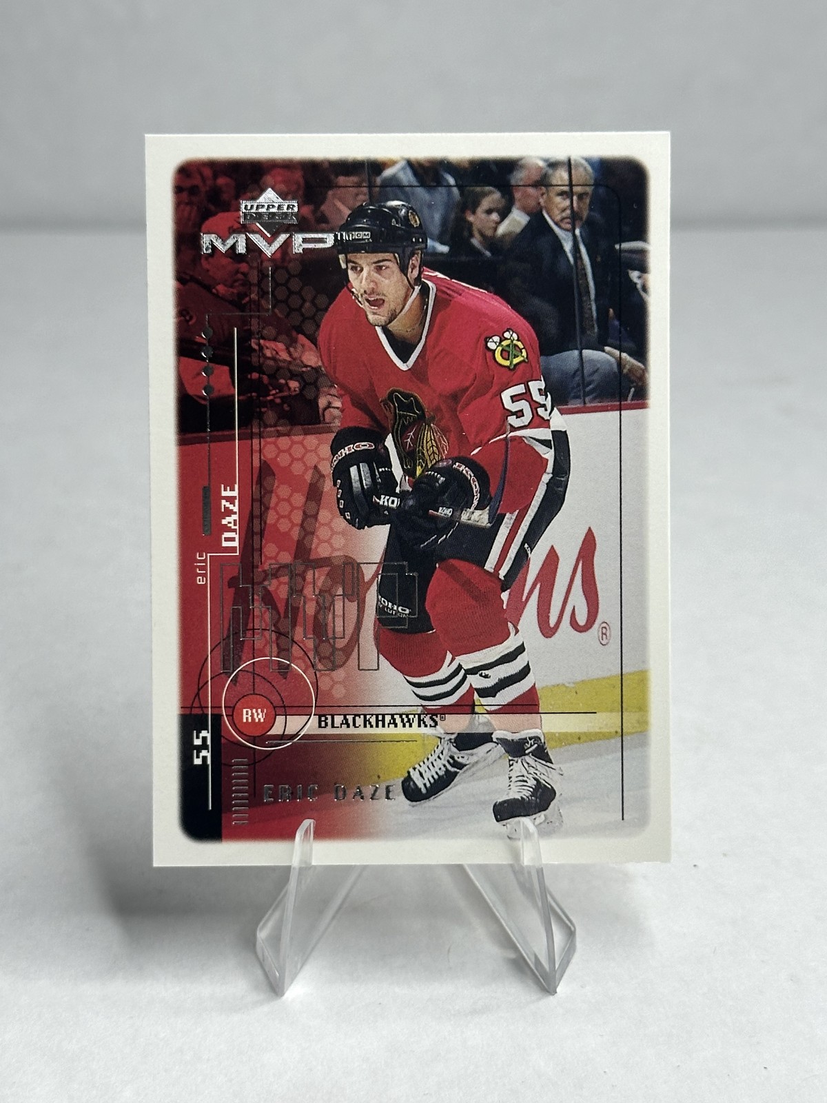 1998-99 Upper Deck MVP #48 Eric Daze Silver Script