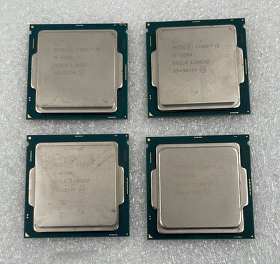 [LOT 4 PCS] Intel Core i5 i5-6500 SR2L6 3.20GHZ CPU Processor