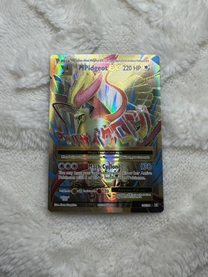 #ad Mega Pidgeot EX Pokemon XY Evolutions 105 108 Full Art $12.50