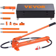 Vevor Orange 20-ton Steel Hydraulic Jack Kit
