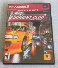 MIDNIGHT CLUB: STREET RACING GREATEST HITS PS2 PLAYSTATION 2 CIB COMPLETE TESTED