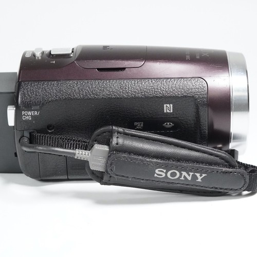 Cámara de video digital HD Sony Handycam HDR-PJ670 marrón usada de Japón - Imagen 7 de 7