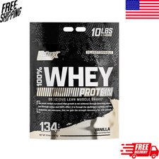 Nutrex 100 WHEY Protein Powder Bulk Size Whey Isolate Blend 128 Servings 10 LB