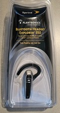 New Plantronics Explorer 350 Bluetooth Headset Sprint Wireless HBX0350V