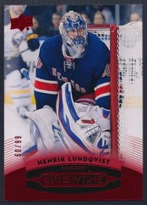 2015-16 UD Ovation - Red Foil Overtime Henrik Lundqvist (60/99)