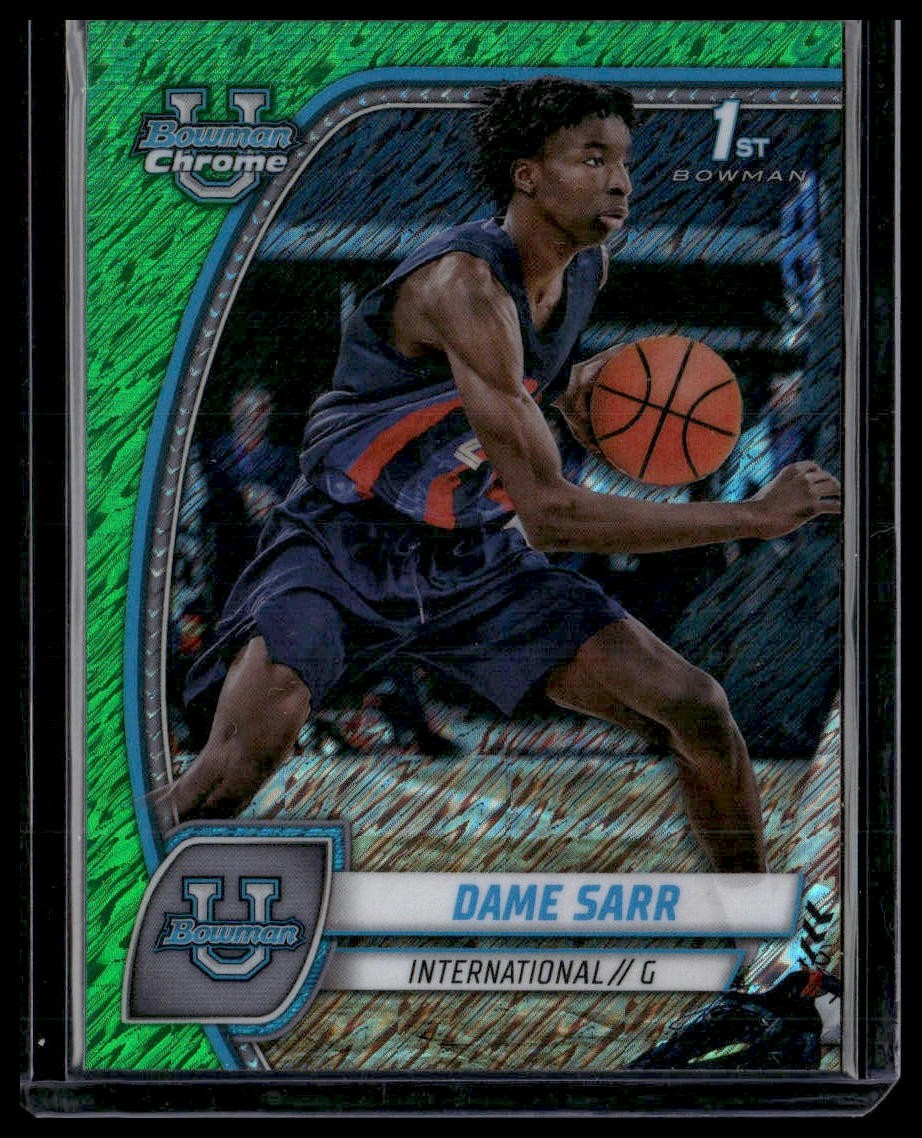 Dame Sarr Green Shimmer Refractor #17