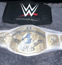 White 2014 WWE Intercontinental Championship Replica Title Belt