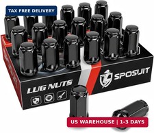 Sposuit M14x1.5 Lug Nuts - Replacement for 2019-2024 Jeep Gladiator, 2011-2024 G