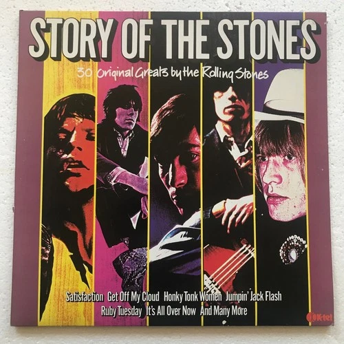 The Rolling Stones - Story Of The Stones - 2 x 12" vinyl Gatefold LP 1982 K-Tel