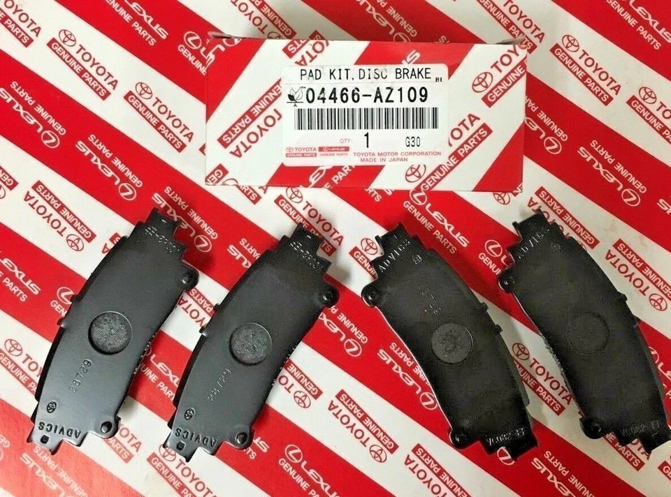 2011-2024 TOYOTA SIENNA & 2014-2020 HIGHLANDER REAR BRAKE PADS GEN 04466-AZ309 - Image 4 of 4