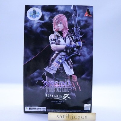 SQUARE ENIX Dissidia Final Fantasy Play Arts Kai Lightning Figure Japan