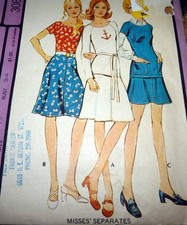LOVELY 1960s DRESS Sewing Pattern 12/34