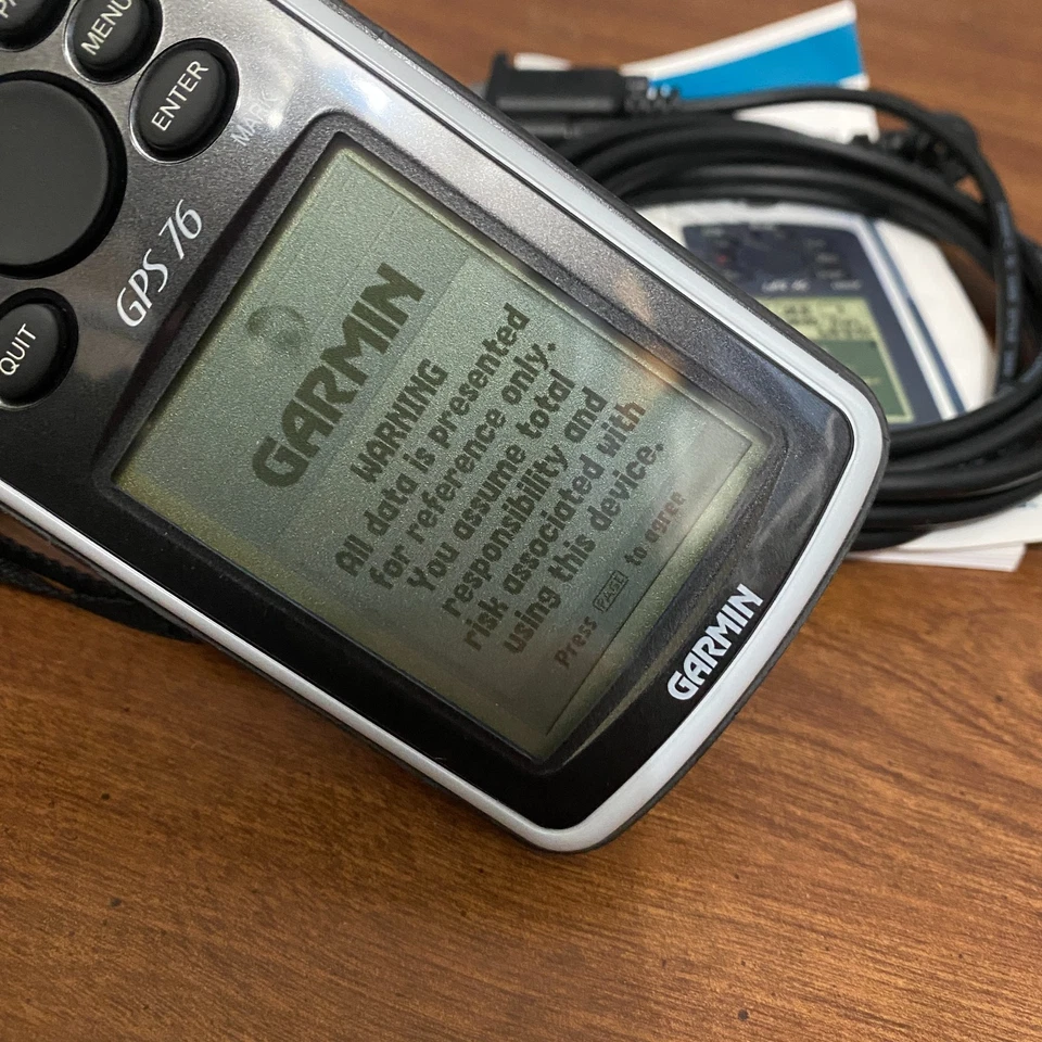 Garmin Handheld GPS 76 Marine Navigator  - Image 2 of 4