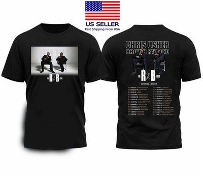 HOT - Chris Brown Usher The R&B 2026 Tour T-Shirt, Raymond & Brown Stadium Tee