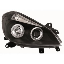 Kit fari per Renault Clio 3 R anno 05.05-04.09 Angel Eyes chiaro/nero B9R