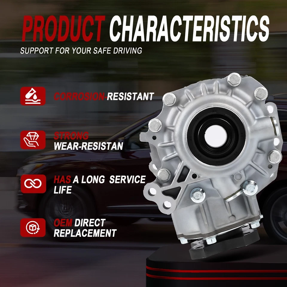 Conjunto de caja de transferencia para Nissan Murano Pathfinder Infiniti JX35 QX60 3,5 L V6 Foto 3 de 4