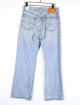 Levi's Relaxed Flare 567 Jeans Men's 34 x 32 Light Blue Premium Big E Unworn