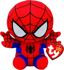 Spiderman Plush, Red/Blue, Regular