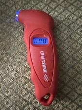 Craftsman Digital Tire Gauge Model Cmmt14134 Featuring A Compact Red Design Craftsman Digital Tire Gauge Model Cmmt14134 Featuring A Compact Red Design