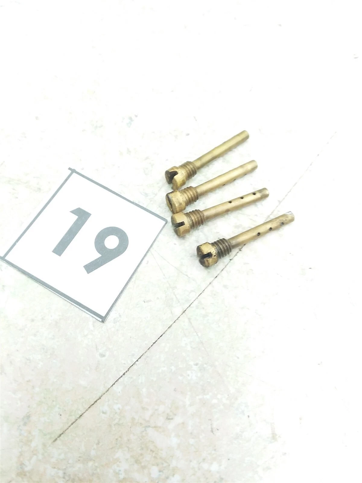 Kawasaki KZ750-F1 Shaft LTD Carburetor Pilot Tube Set #19 1983 UO AP-355