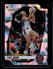 2024-25 Panini Prizm WNBA Cracked Ice Lexie Brown Los Angeles Sparks #110