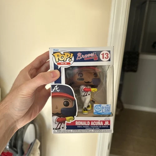 Funko Pop MLB Stars: Braves - Ronald Acuna Jr. Figure w/ Protector