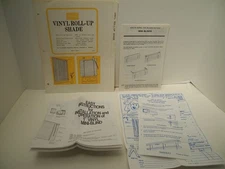 Window Shade Instructions - Sears Vinyl Rollup, Mini-Blinds & 1" Vinyl Mini