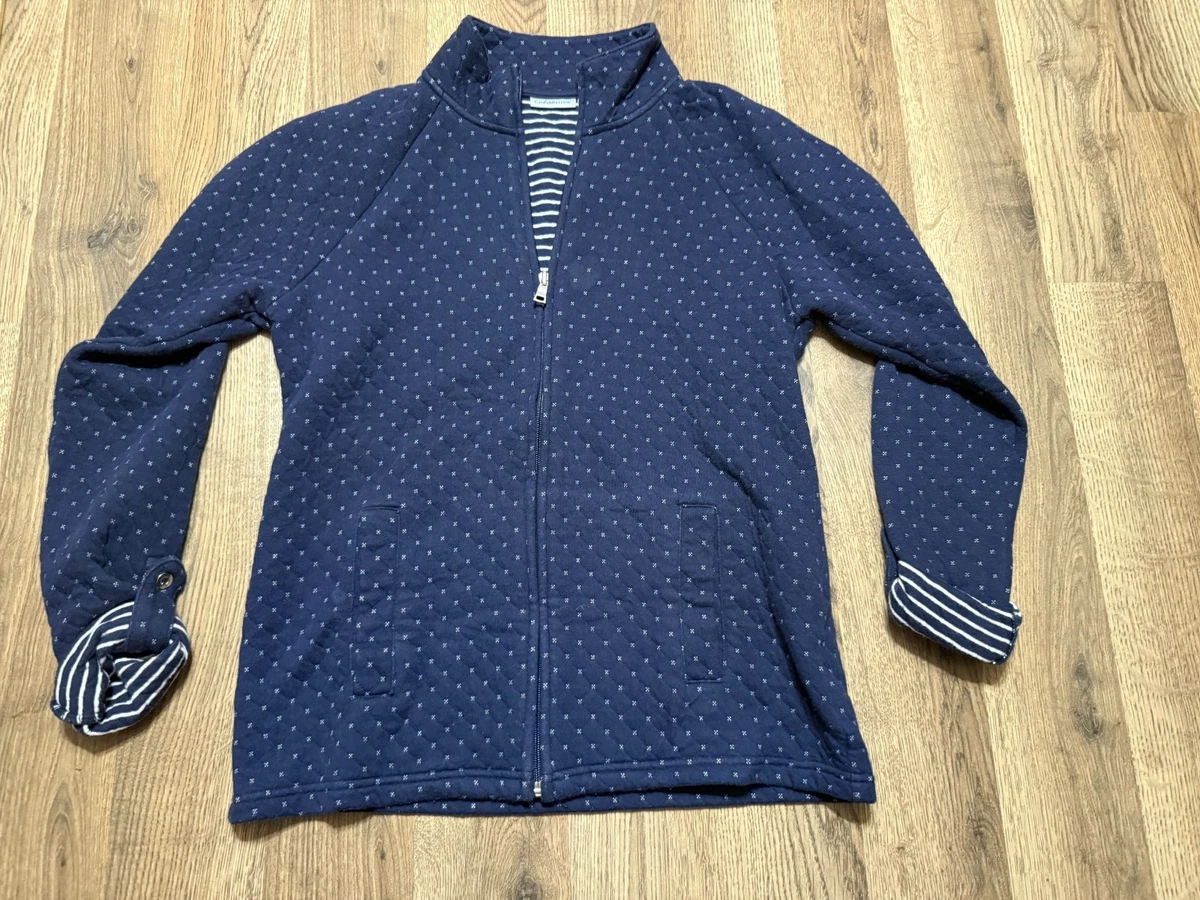 Chemise décontractée brodée à revers et fermeture éclair pour femme - Rouge Blanc Chemise décontractée brodée à revers et fermeture éclair pour femme - Rouge Blanc