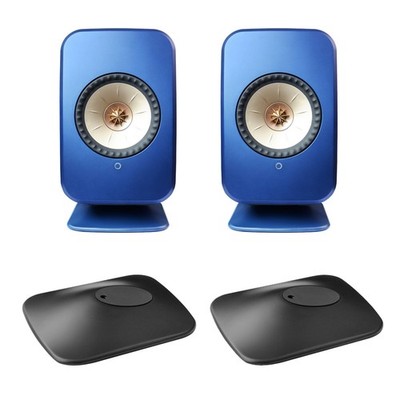 2pcs Metall-Tischhalterung für das kabellose HiFi-Lautsprechersystem KEF LSX II