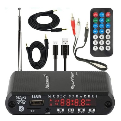 Multi-Functional Bluetooth Audio Receiver with FM Radio & High Compatibility
