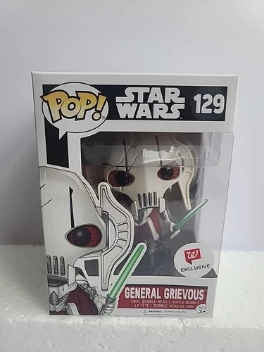 Funko POP! Star Wars Vinyl Figure - GENERAL GRIEVOUS #129 (Exclusive) PROTECTOR