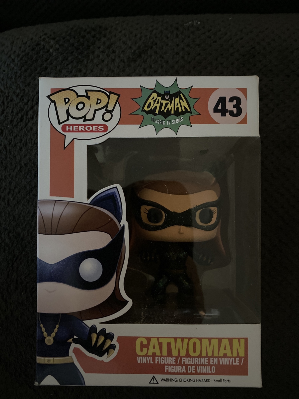 Funko Pop! Figura De Vinilo Heroes (Dc Comics) Batman: Classic Tv Series Catwoman #43