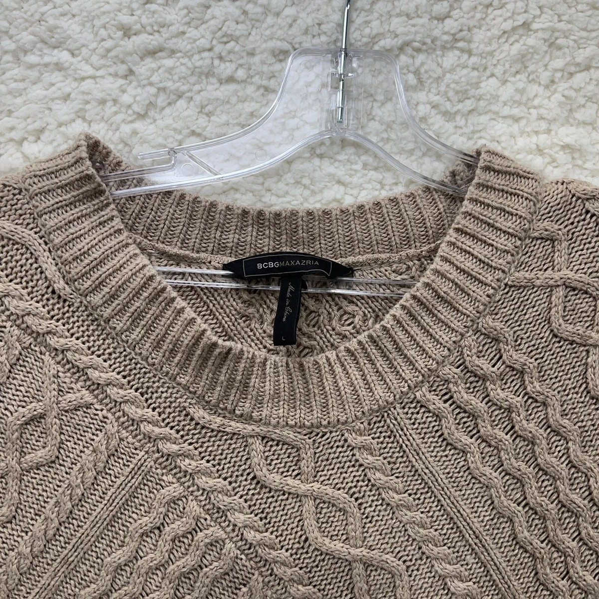 Bcbg loose deals knit sweater