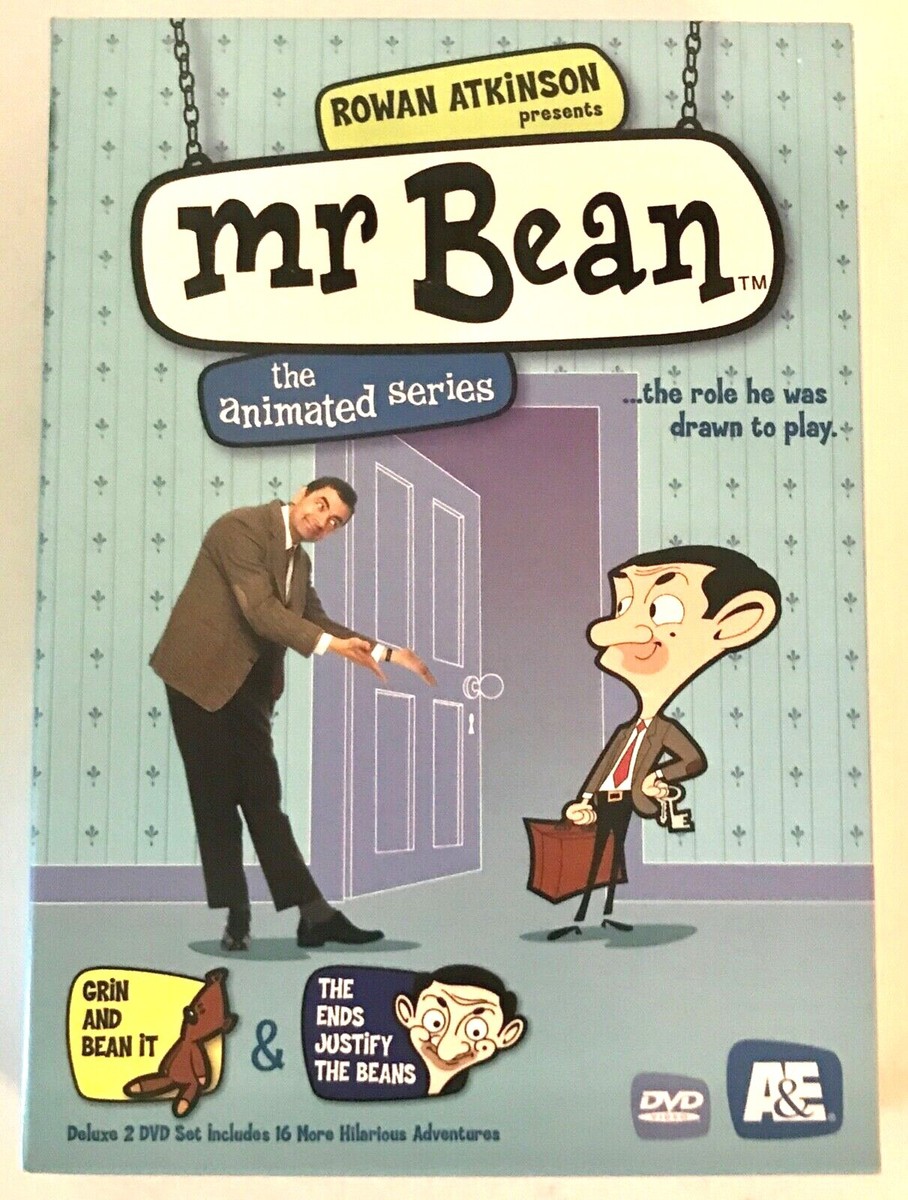 Mr. Bean The Animated Series Set 3 DVD A&E 2004 Grin And Bean It +