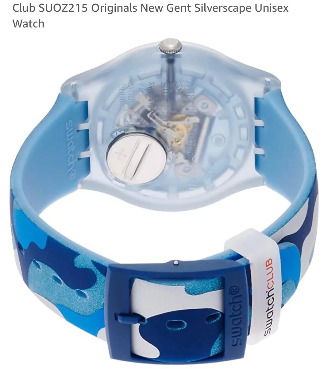 SWATCH SILVERSCAPE 2016/17 CLUB WATCH - 47MM - LE - SUOZ215  display picture 1