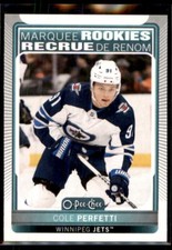 2021-22 O-Pee-Chee Marquee Rookie Update Cole Perfetti Rookie Winnipeg Jets #613