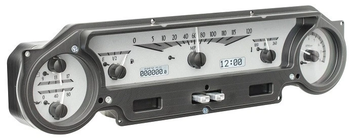 Sistema de calibre analógico Dakota Digital 1964-65 Ford Falcon Ranchero VHX-64F-FAL-S-W Foto 3 de 4