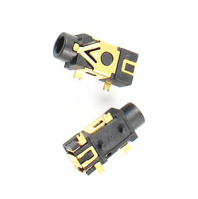 5 Pcs 2.5mm Female Audio Connector 5 Pin SMT Stereo Phone Jack PJ209