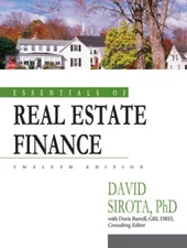 Essentials of Real Estate Finance Doris Barrell