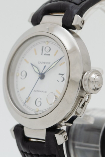 Cartier Pasha 2324 35mm Stainless Steel Automatic Diver Date Watch - Picture 5 of 23
