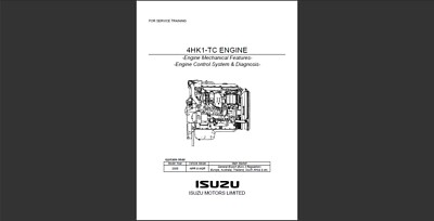 Isuzu 4HK1-TC Engine Mechanical Features & Control System