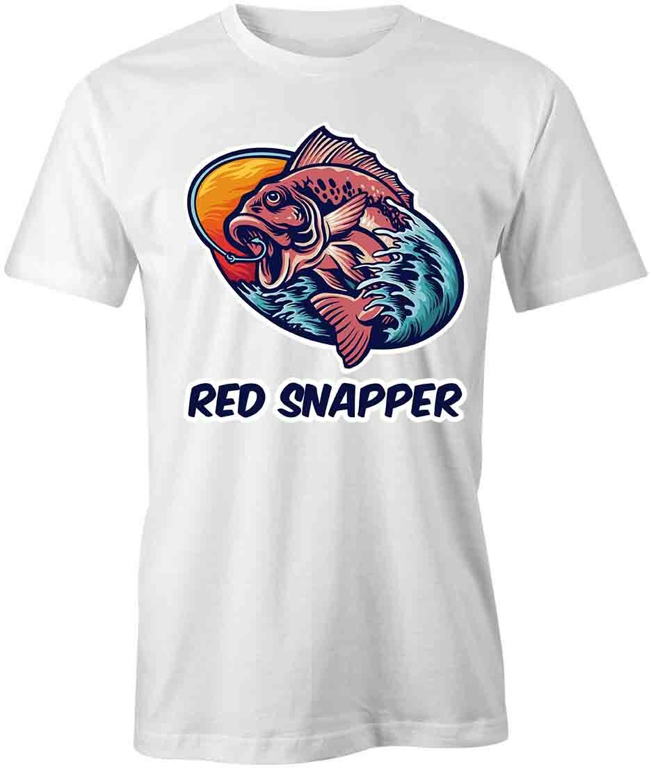 Men's Fishing Bait & Tackle Graphic Cotton Tee Short Sleeve Shirt S1WCA77