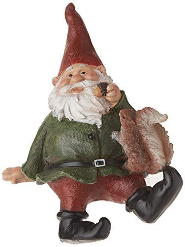 Design Toscano Garden GNOME Statue - Osbert Il Garden GNOME Shelf Sitter (J8D)