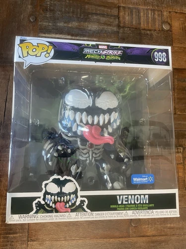 Funko Pop Marvel Mech Strike Monster Hunters Venom #998 10" Walmart Exclusive