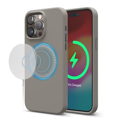 iPhone 15 Pro Max Case - elago  iPhone 15 Pro Max Magnetic Silicone Case